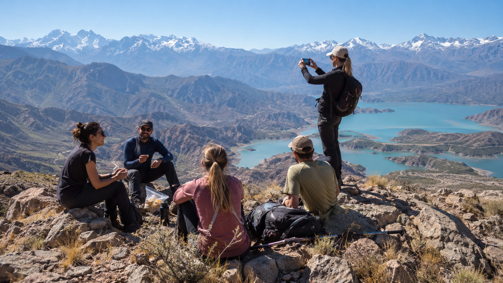 Trekking al Cerro Cabras en Potrerillos, Mendoza — cumbre a 2.160 m — imagen 9