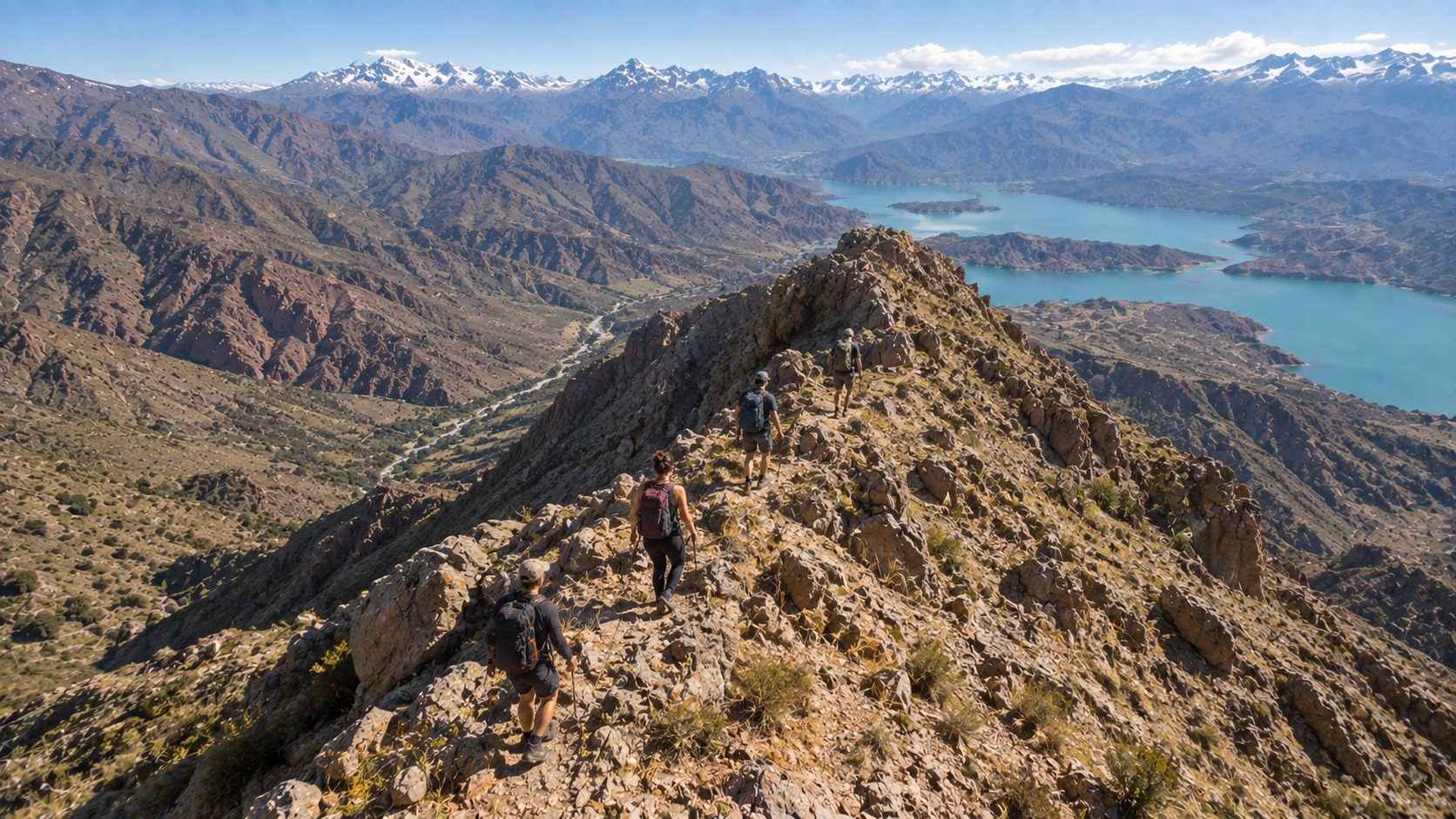 Trekking al Cerro Cabras en Potrerillos, Mendoza — cumbre a 2.160 m — imagen 17