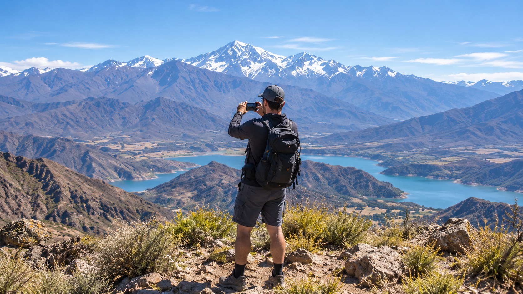 Trekking al Cerro Cabras en Potrerillos, Mendoza — cumbre a 2.160 m — imagen 18