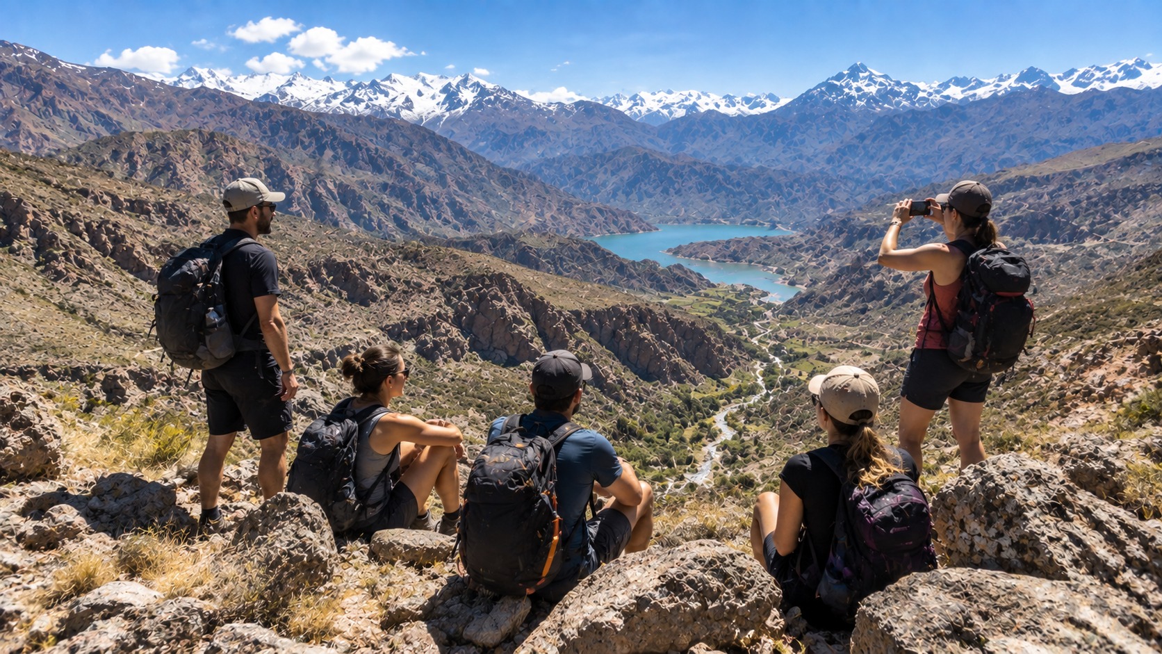 Trekking al Cerro Cabras en Potrerillos, Mendoza — cumbre a 2.160 m — imagen 29