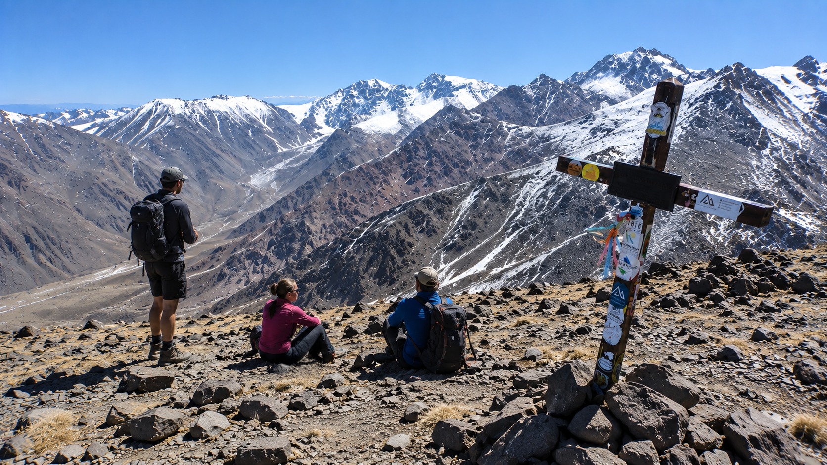 Trekking al Cerro Arenales en Vallecitos, Mendoza — cumbre a 3.376 m — imagen 4