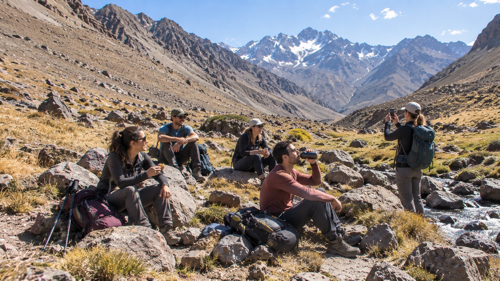 Trekking al Cerro Arenales en Vallecitos, Mendoza — cumbre a 3.376 m — imagen 5