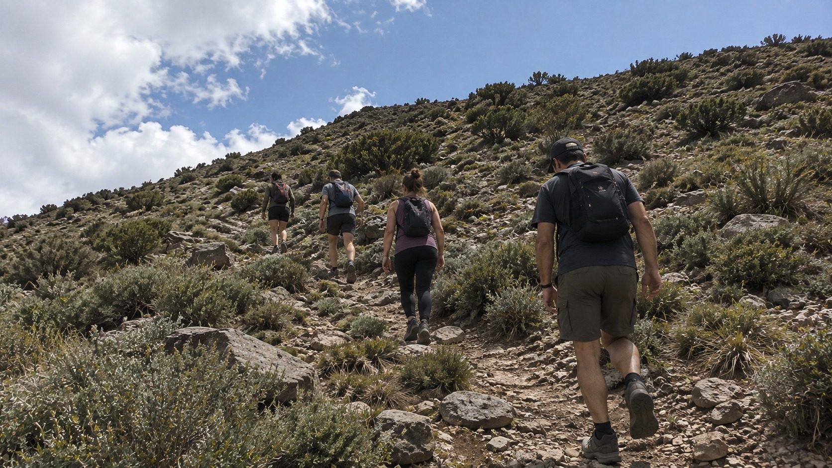 Trekking al Cerro Arenales en Vallecitos, Mendoza — cumbre a 3.376 m — imagen 15