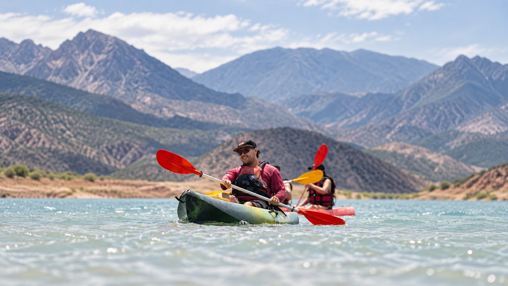 Travesía en kayak por el Dique Potrerillos, Mendoza — 2 horas guiadas — imagen 3