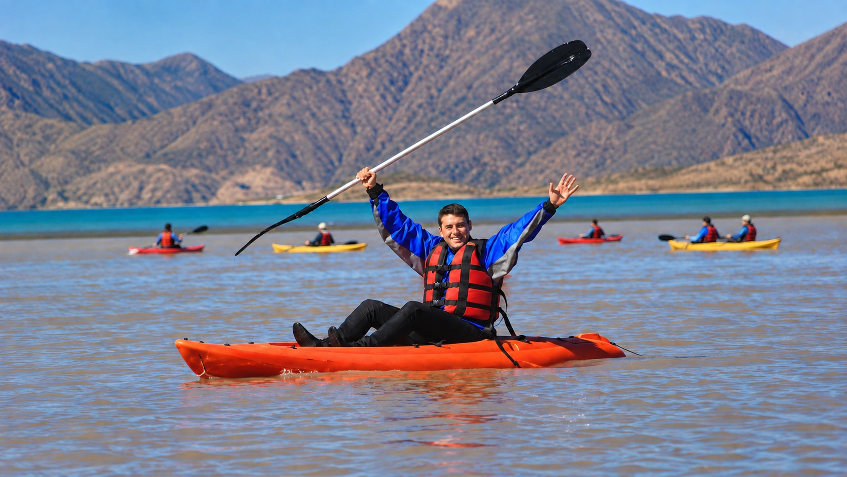 Travesía en kayak por el Dique Potrerillos, Mendoza — 2 horas guiadas — imagen 4