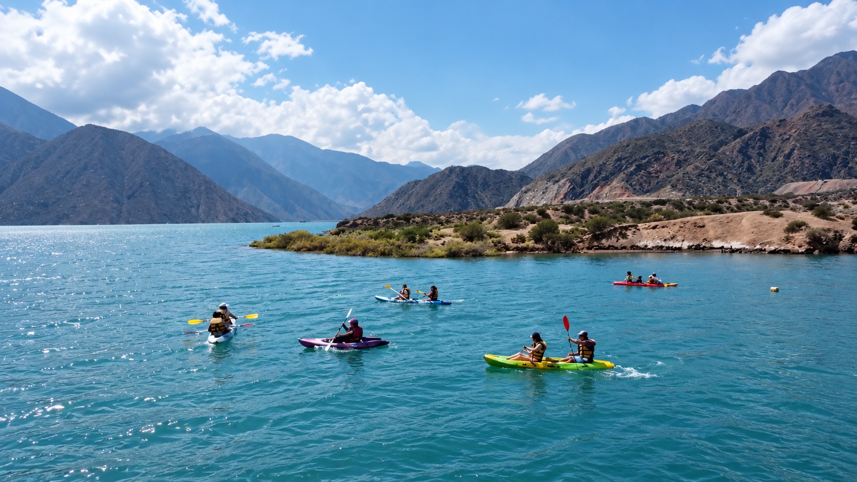 Travesía en kayak por el Dique Potrerillos, Mendoza — 2 horas guiadas — imagen 10