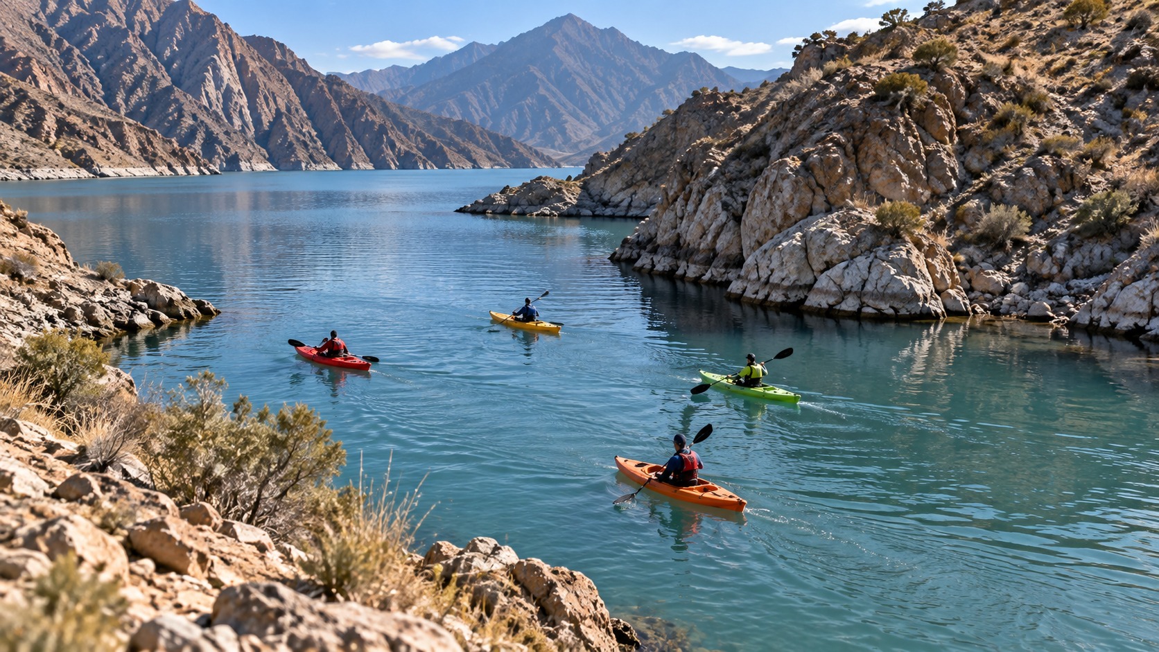 Travesía en kayak por el Dique Potrerillos, Mendoza — 2 horas guiadas — imagen 14