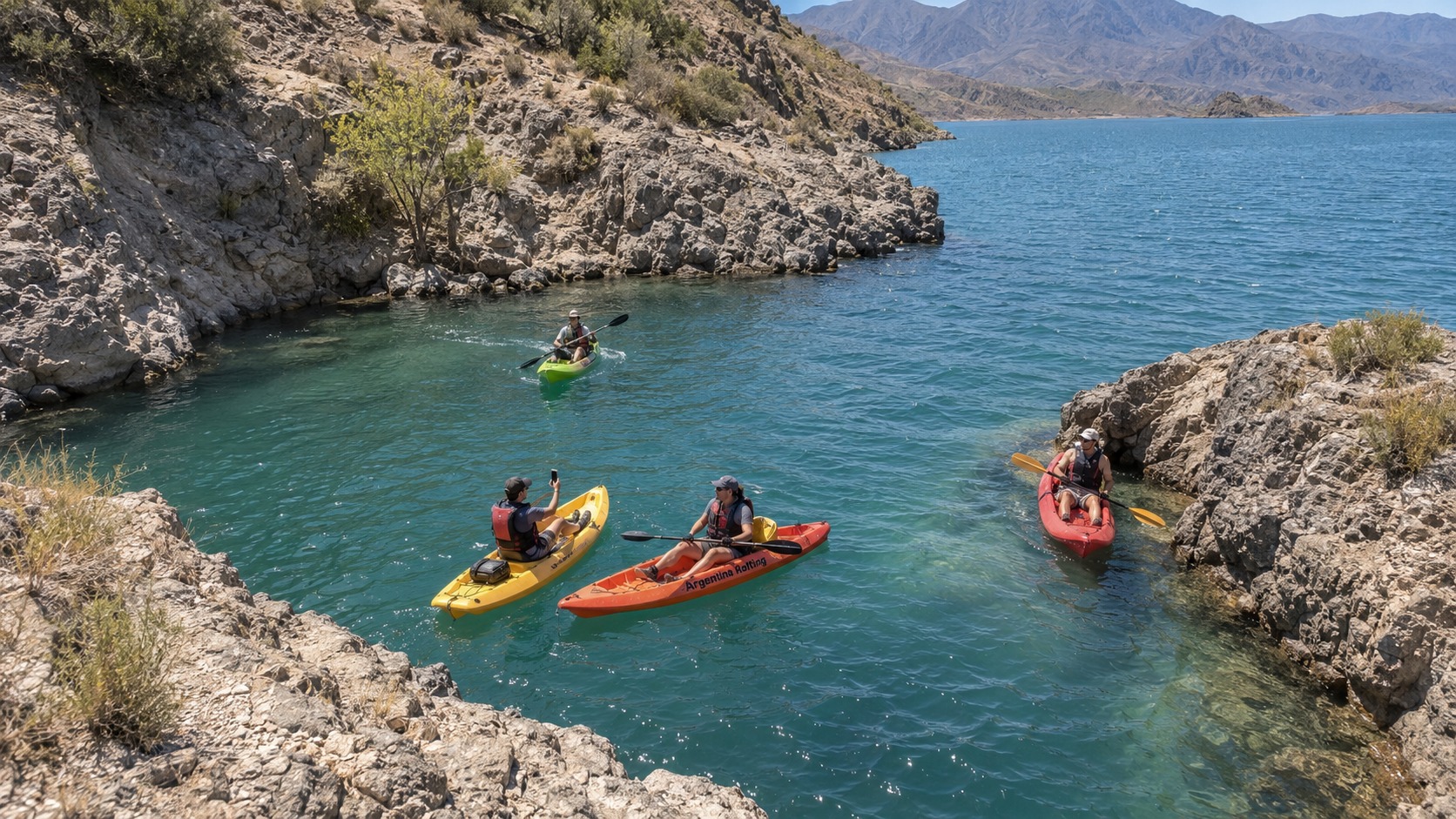 Travesía en kayak por el Dique Potrerillos, Mendoza — 2 horas guiadas — imagen 22