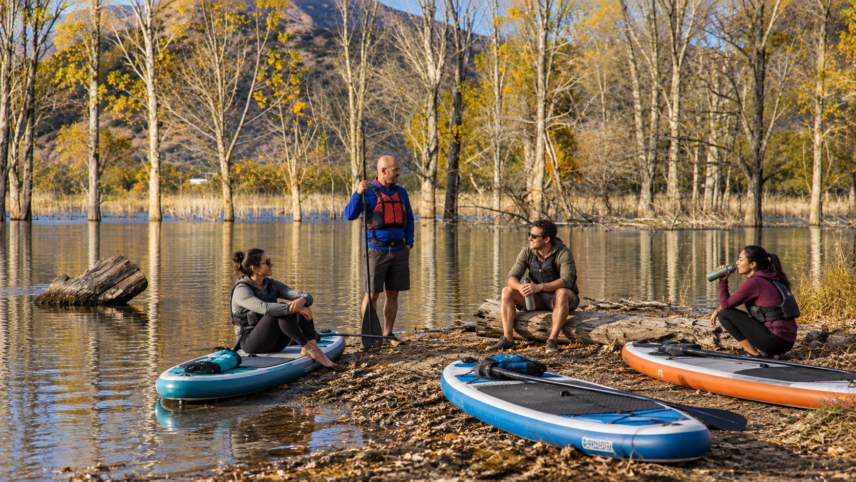 Stand up paddle (SUP) en Dique Potrerillos, Mendoza — 90 min guiados — imagen 7