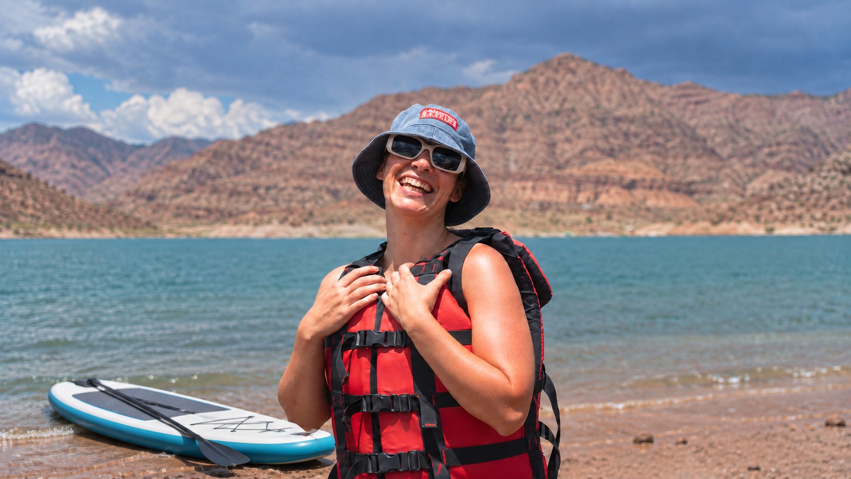 Stand up paddle (SUP) en Dique Potrerillos, Mendoza — 90 min guiados — imagen 10