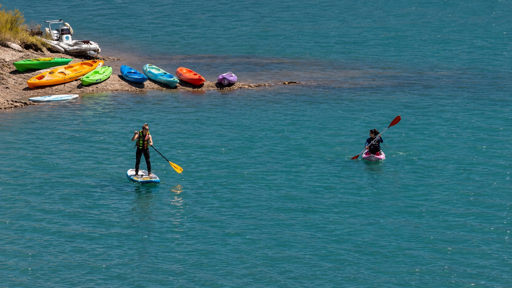 Stand up paddle (SUP) en Dique Potrerillos, Mendoza — 90 min guiados — imagen 20
