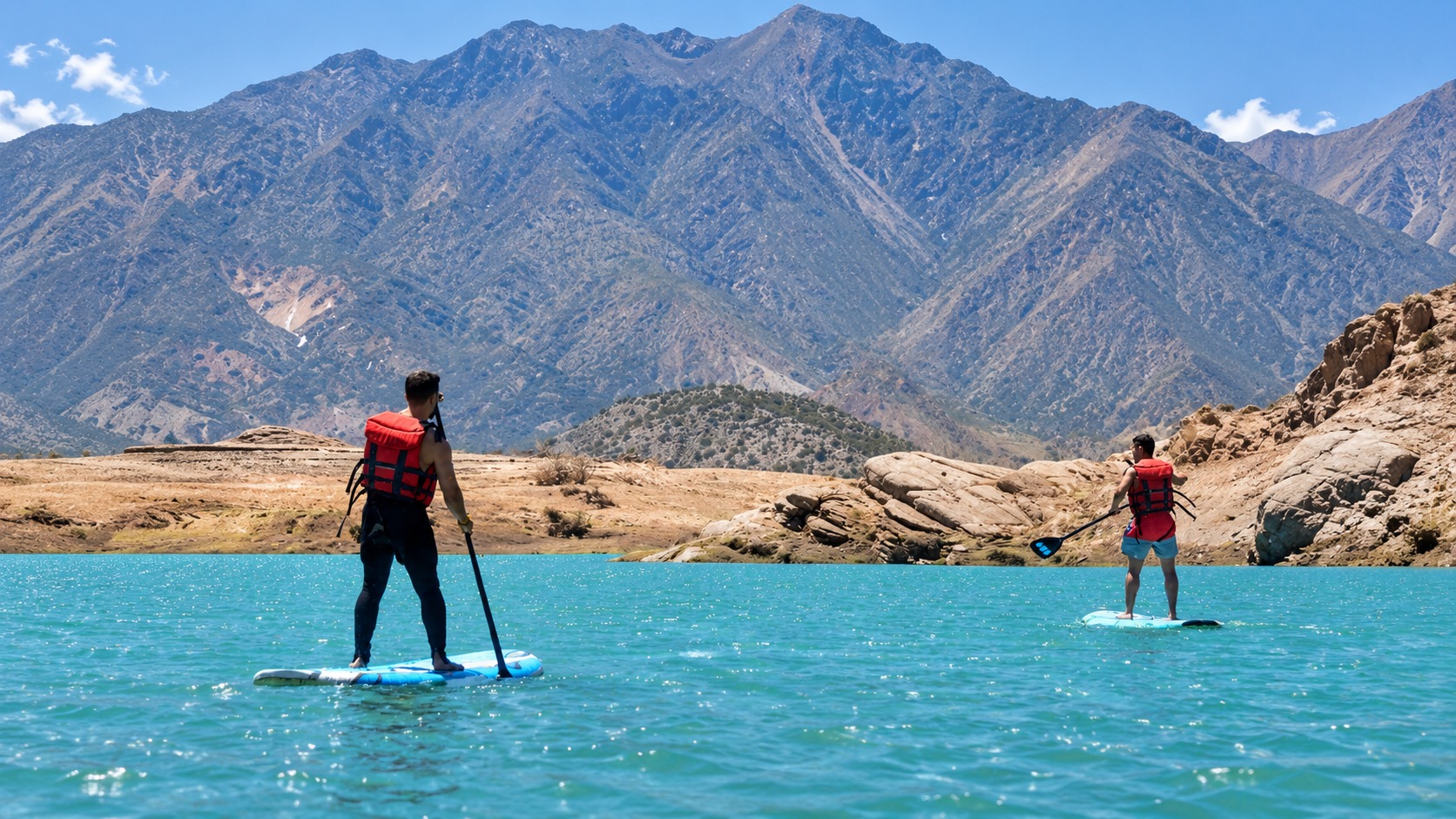 Stand up paddle (SUP) en Dique Potrerillos, Mendoza — 90 min guiados — imagen 22
