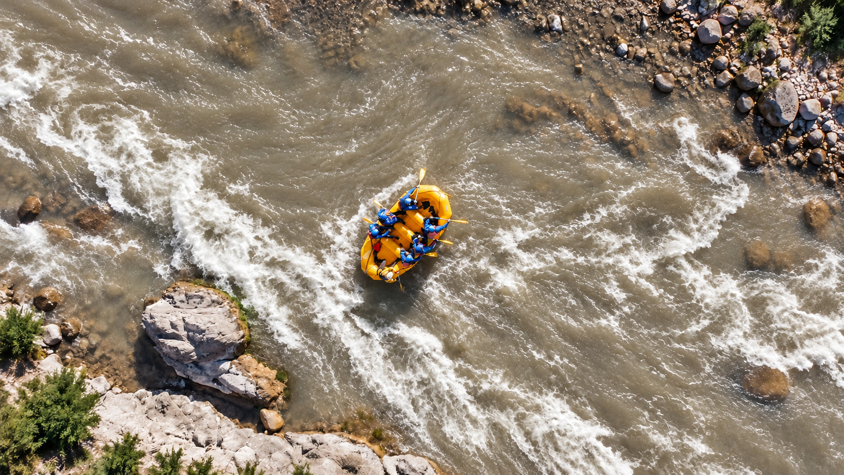 Rafting en el Río Mendoza, Potrerillos — 12 km de rápidos clase III — imagen 5