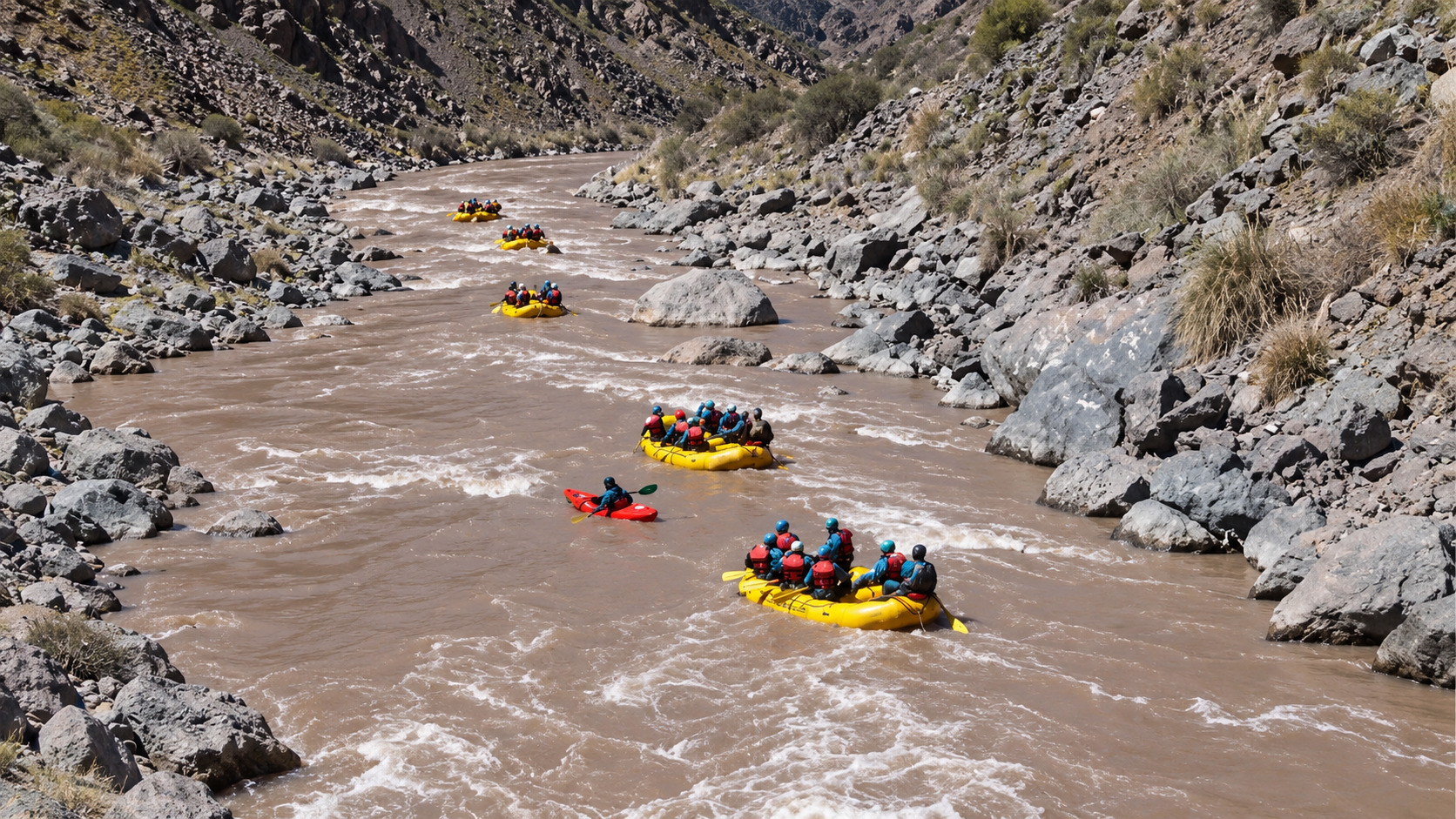 Rafting día completo en Río Mendoza, Potrerillos — 30 km de aventura — imagen 6