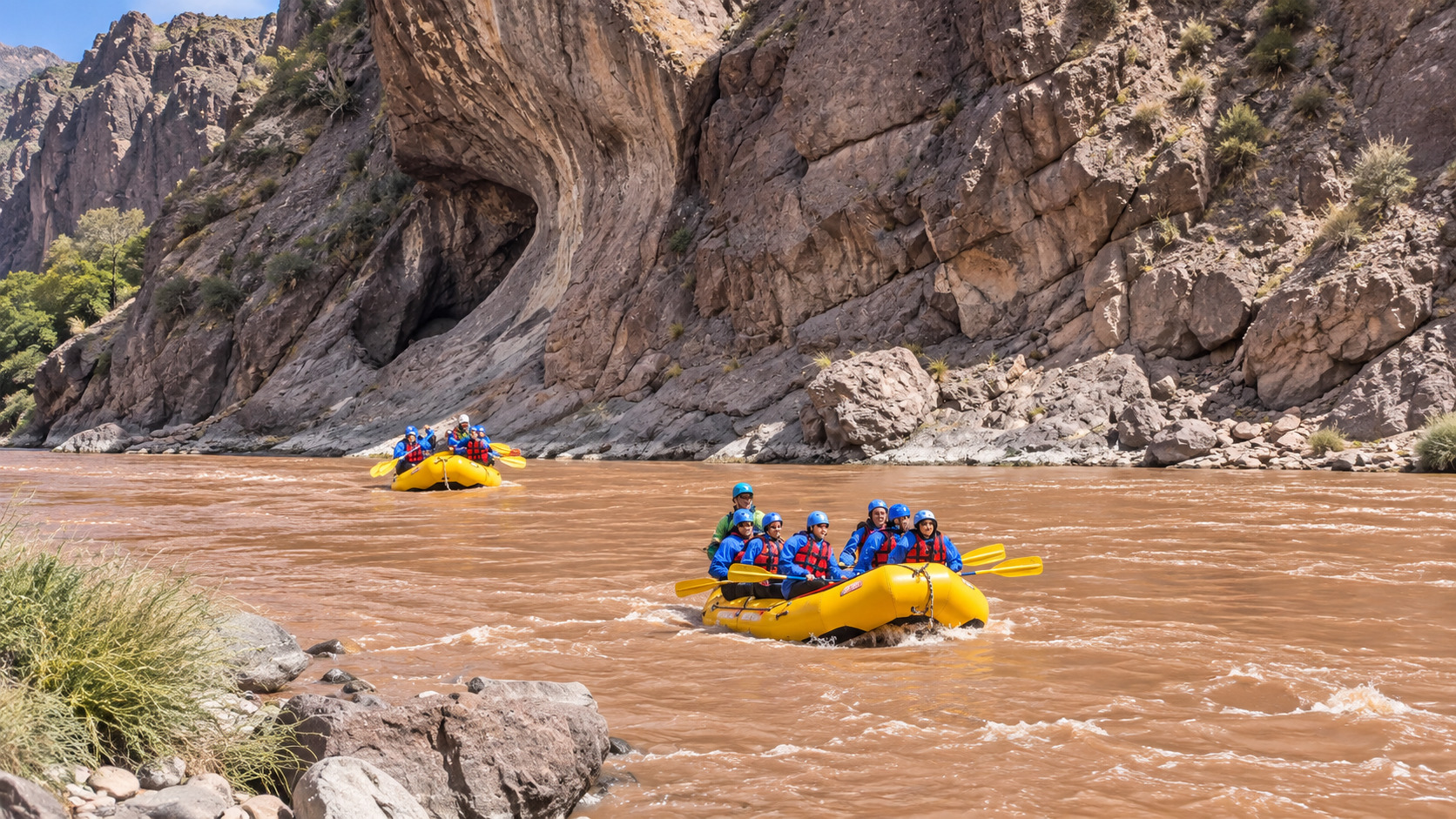 Rafting día completo en Río Mendoza, Potrerillos — 30 km de aventura — imagen 11