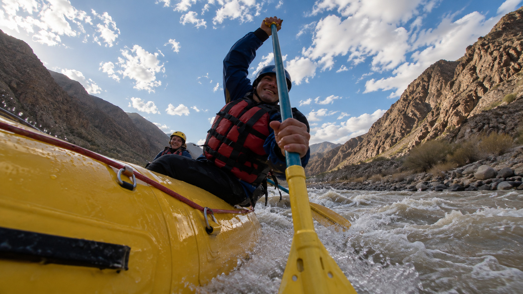 Rafting en el Río Mendoza, Potrerillos — 12 km de rápidos clase III — imagen 18