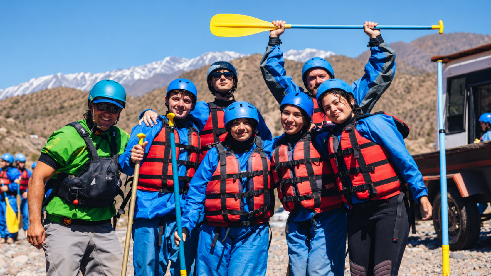 Rafting en el Río Mendoza, Potrerillos — 12 km de rápidos clase III — imagen 29