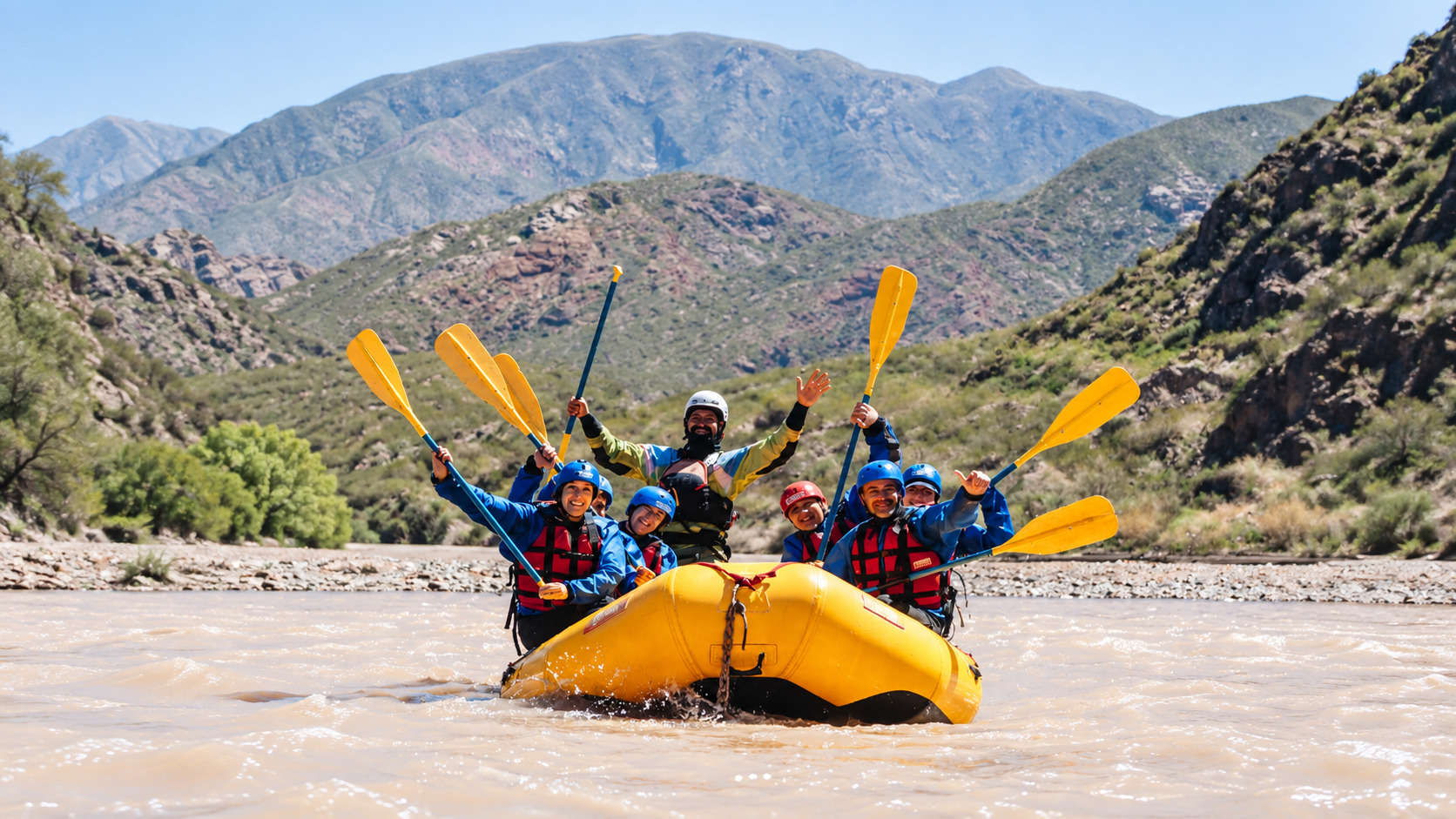 Rafting día completo en Río Mendoza, Potrerillos — 30 km de aventura — imagen 7
