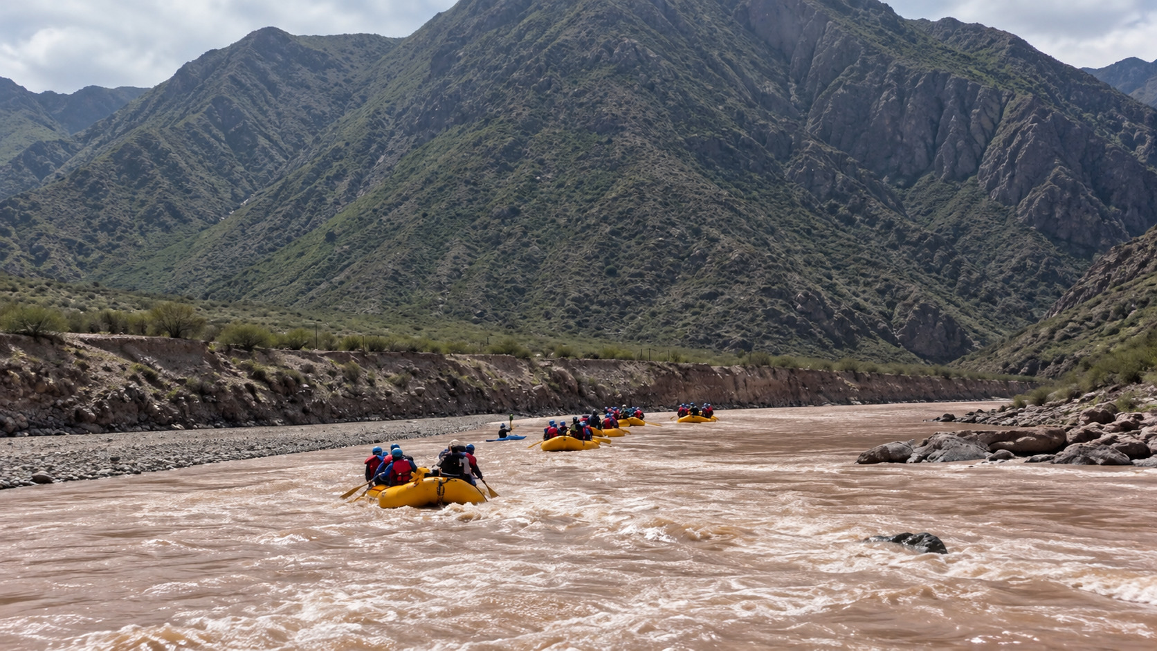Rafting día completo en Río Mendoza, Potrerillos — 30 km de aventura — imagen 28