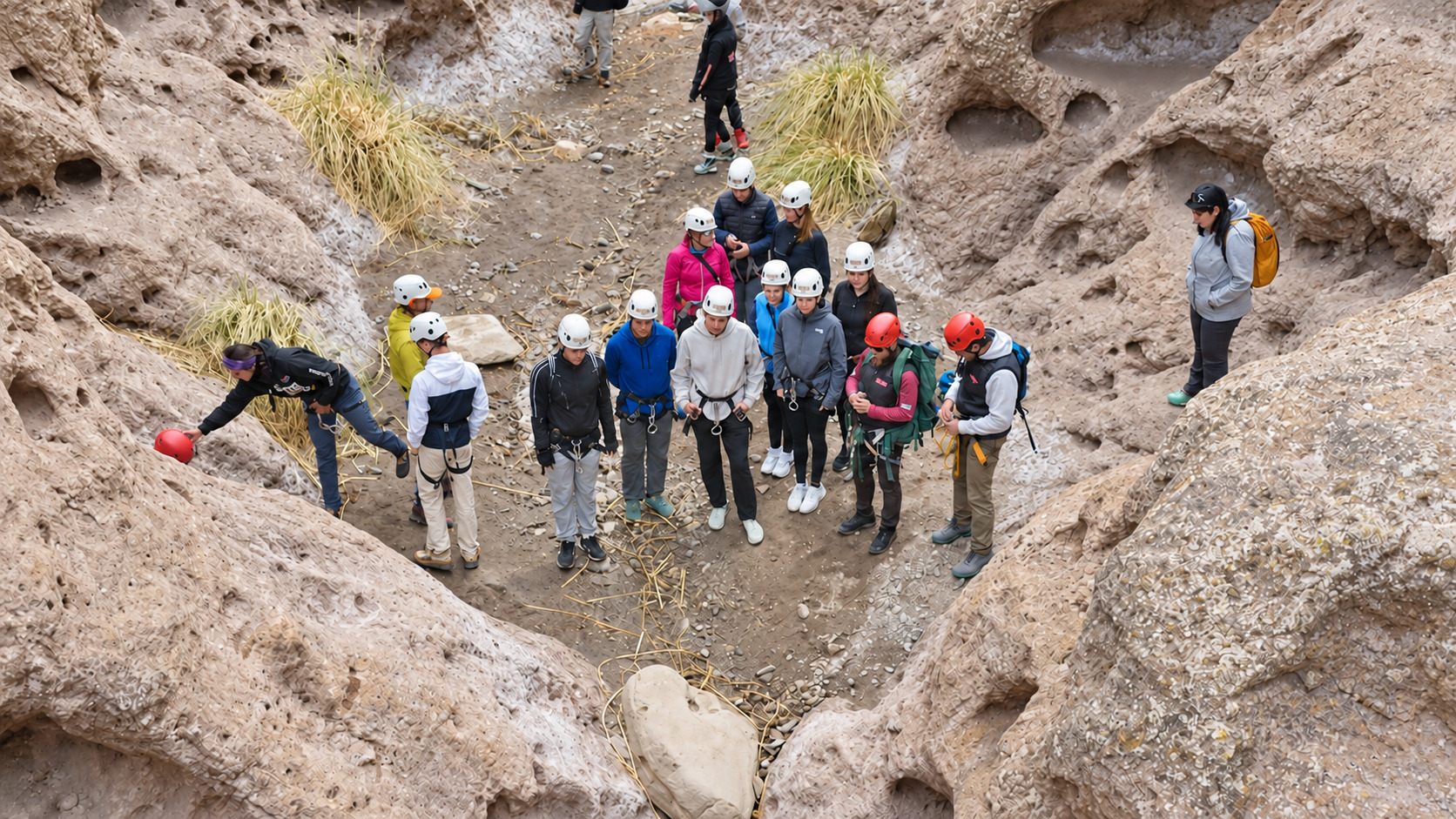 Rappel Garganta del Diablo, Potrerillos — trekking y descenso vertical — imagen 3