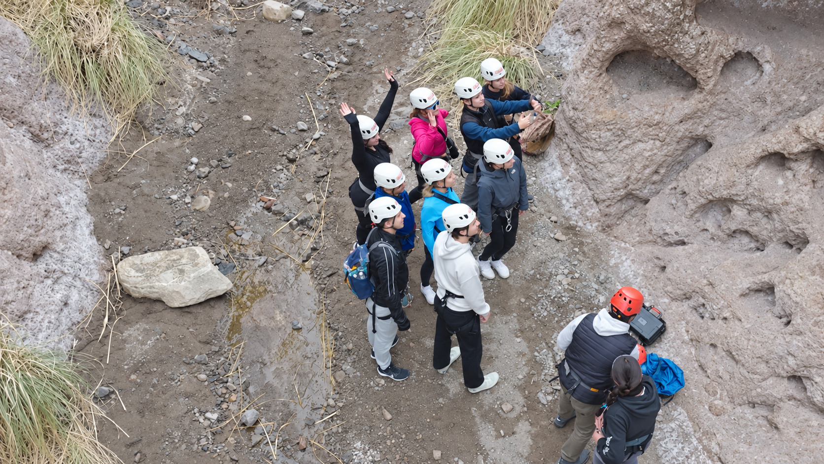 Rappel Garganta del Diablo, Potrerillos — trekking y descenso vertical — imagen 13
