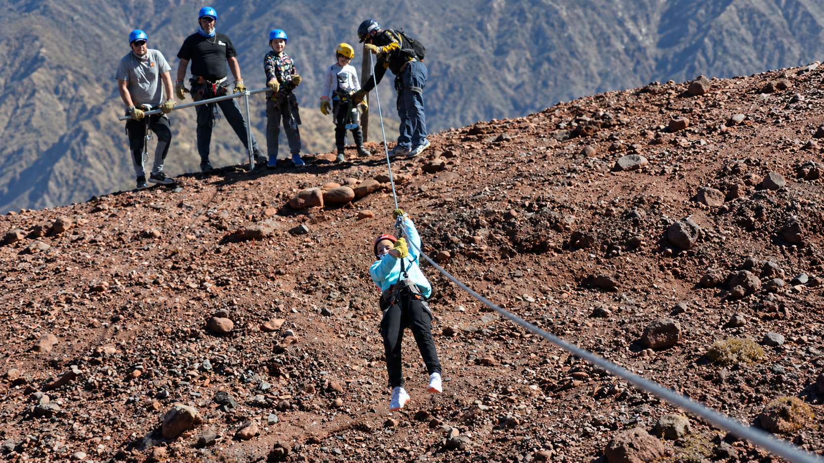 Canopy Base en Potrerillos, Mendoza — 5 tirolesas y 700 m de vuelo — imagen 23