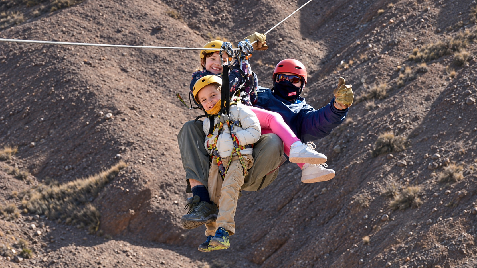 Canopy Base en Potrerillos, Mendoza — 5 tirolesas y 700 m de vuelo — imagen 29