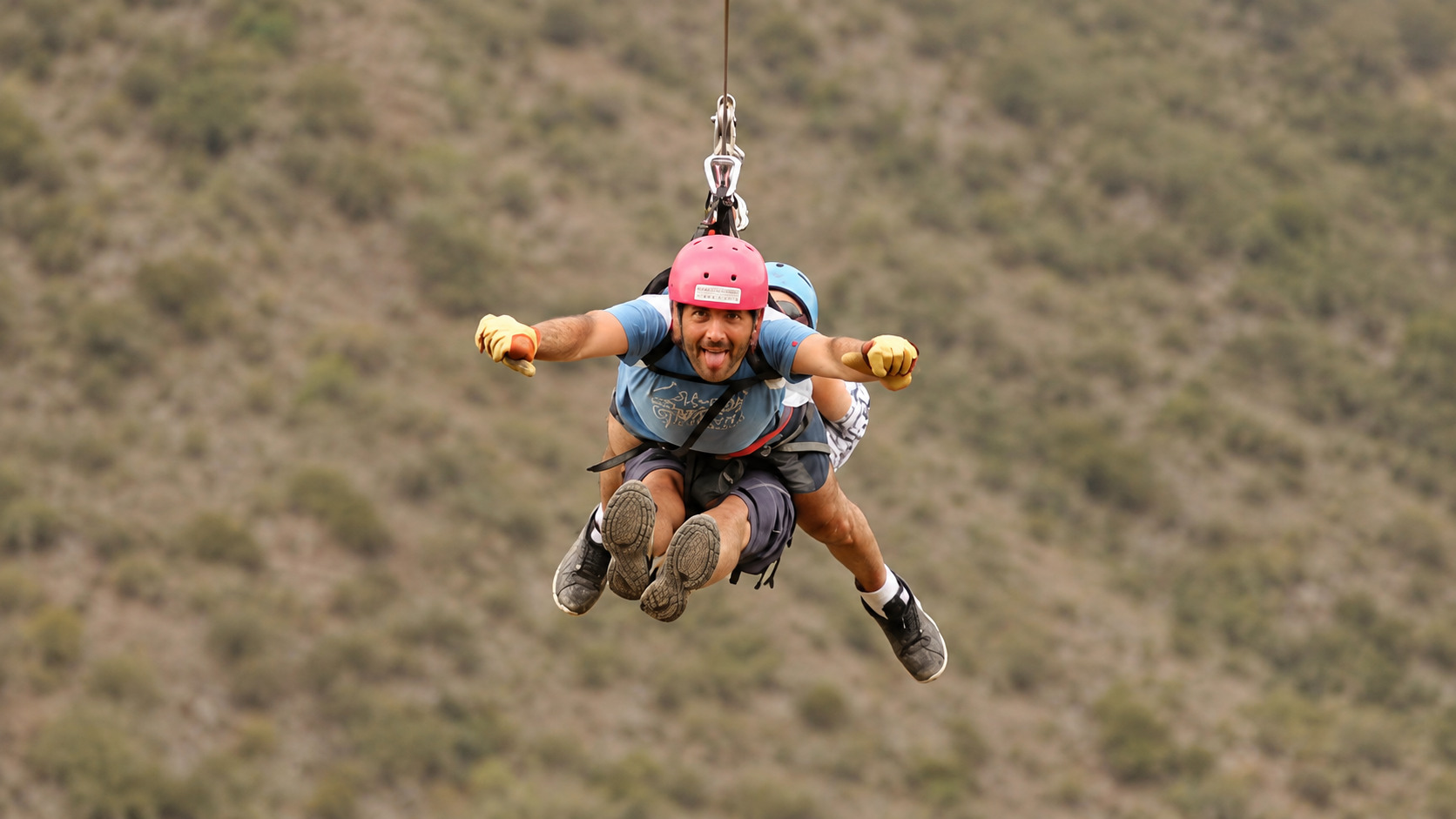 Canopy Adrenalina en Potrerillos — 6 tirolesas y cruce del Río Mendoza — imagen 4