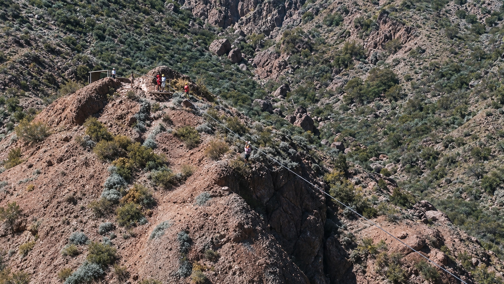 Canopy Adrenalina en Potrerillos — 6 tirolesas y cruce del Río Mendoza — imagen 5