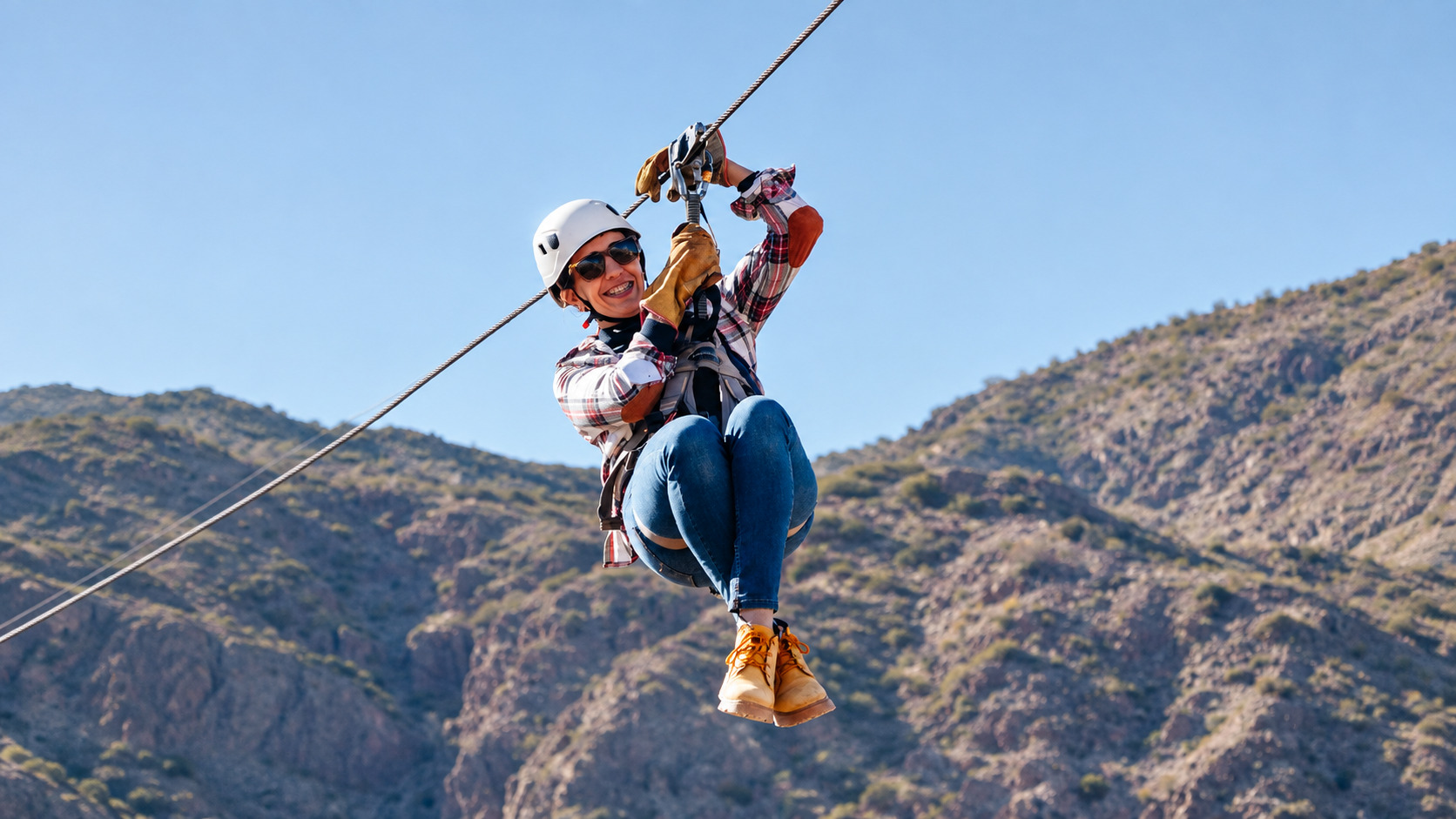 Canopy Adrenalina en Potrerillos — 6 tirolesas y cruce del Río Mendoza — imagen 12