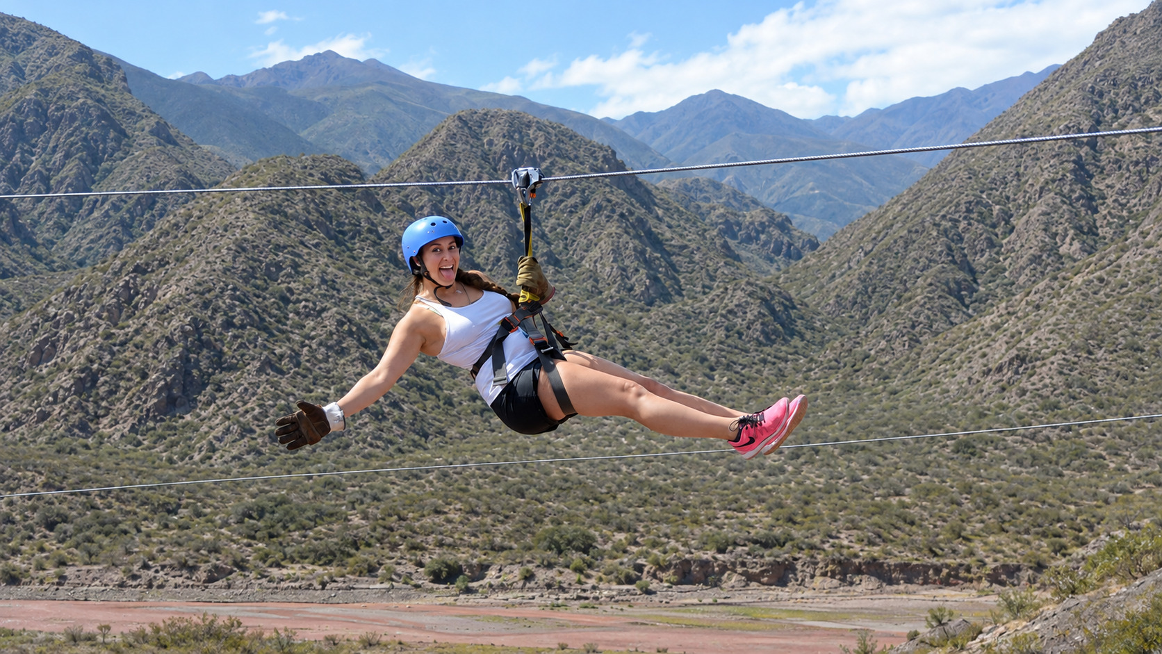 Canopy Adrenalina en Potrerillos — 6 tirolesas y cruce del Río Mendoza — imagen 19