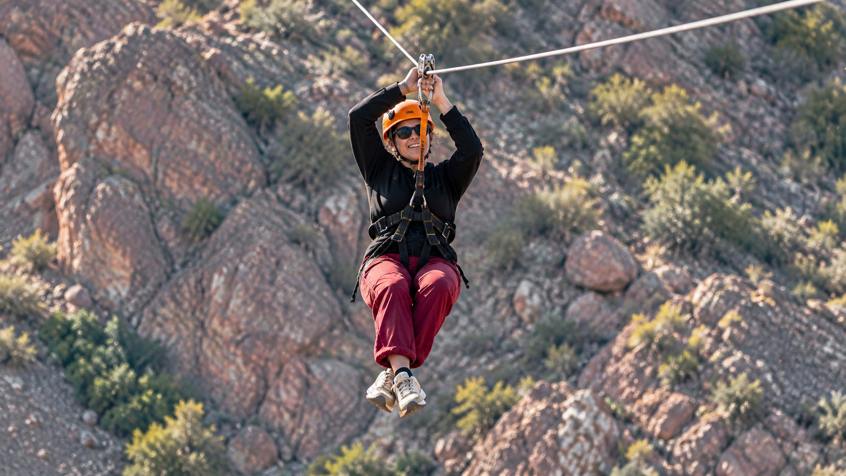 Canopy Adrenalina en Potrerillos — 6 tirolesas y cruce del Río Mendoza — imagen 28
