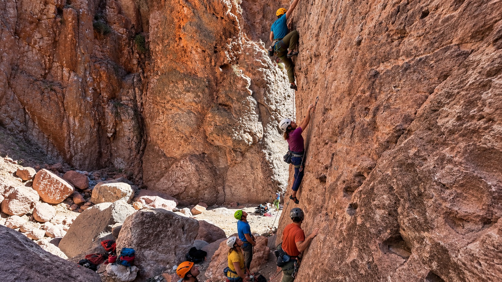 Escalada en roca en Potrerillos, Mendoza — para principiantes, 2,5 h — imagen 5