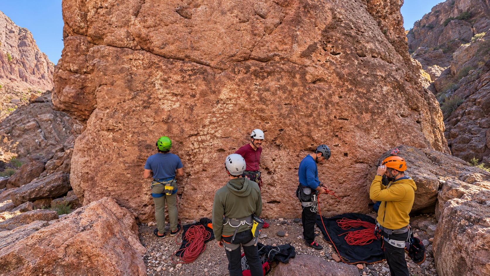 Escalada en roca en Potrerillos, Mendoza — para principiantes, 2,5 h — imagen 11