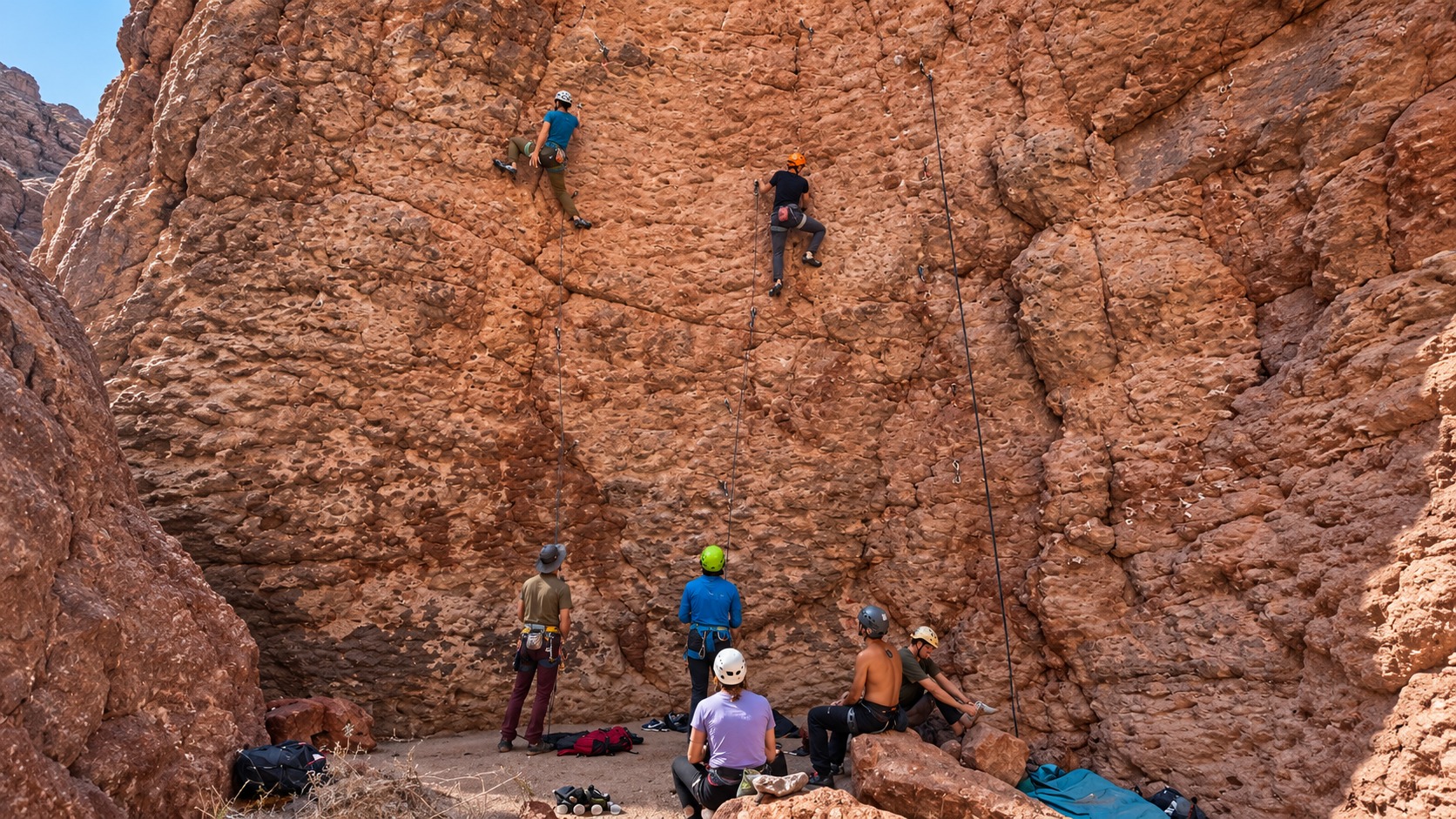 Escalada en roca en Potrerillos, Mendoza — para principiantes, 2,5 h — imagen 14