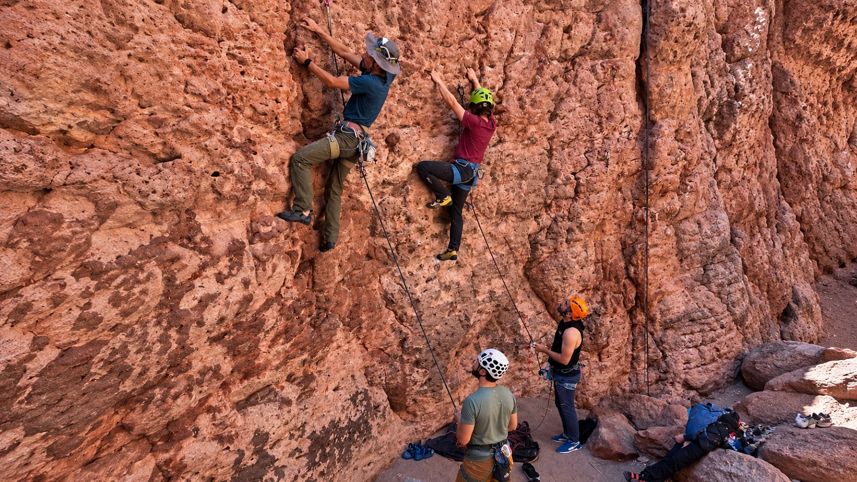 Escalada en roca en Potrerillos, Mendoza — para principiantes, 2,5 h — imagen 16