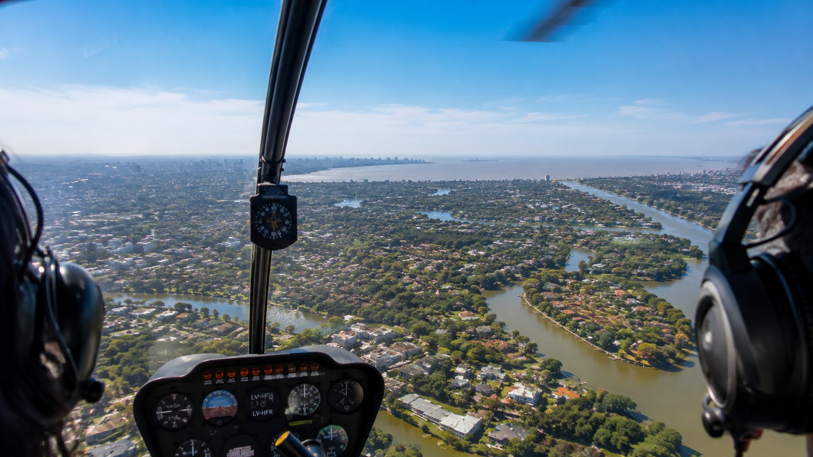 Vuelo privado en helicóptero por Tigre y el Delta — hasta 3 personas — imagen 9