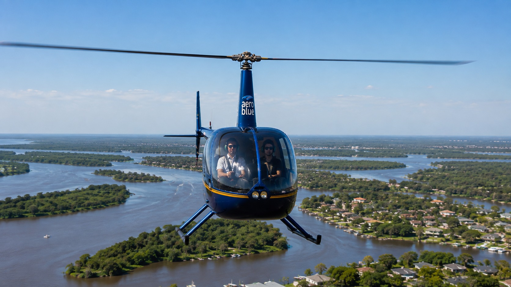 Vuelo privado en helicóptero por Tigre y el Delta — hasta 3 personas — imagen 23