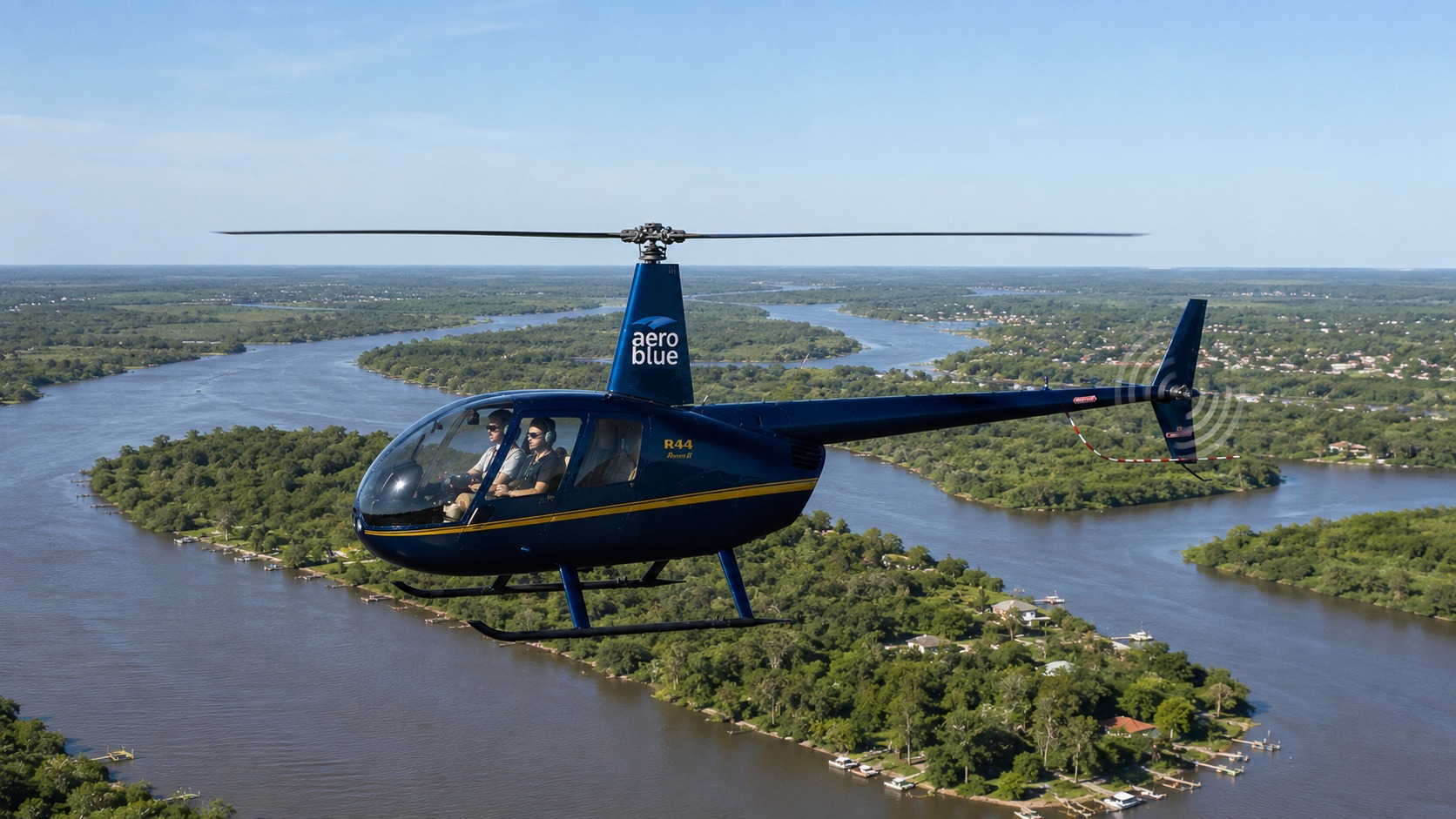 Vuelo privado en helicóptero por Tigre y el Delta — hasta 3 personas — imagen 25