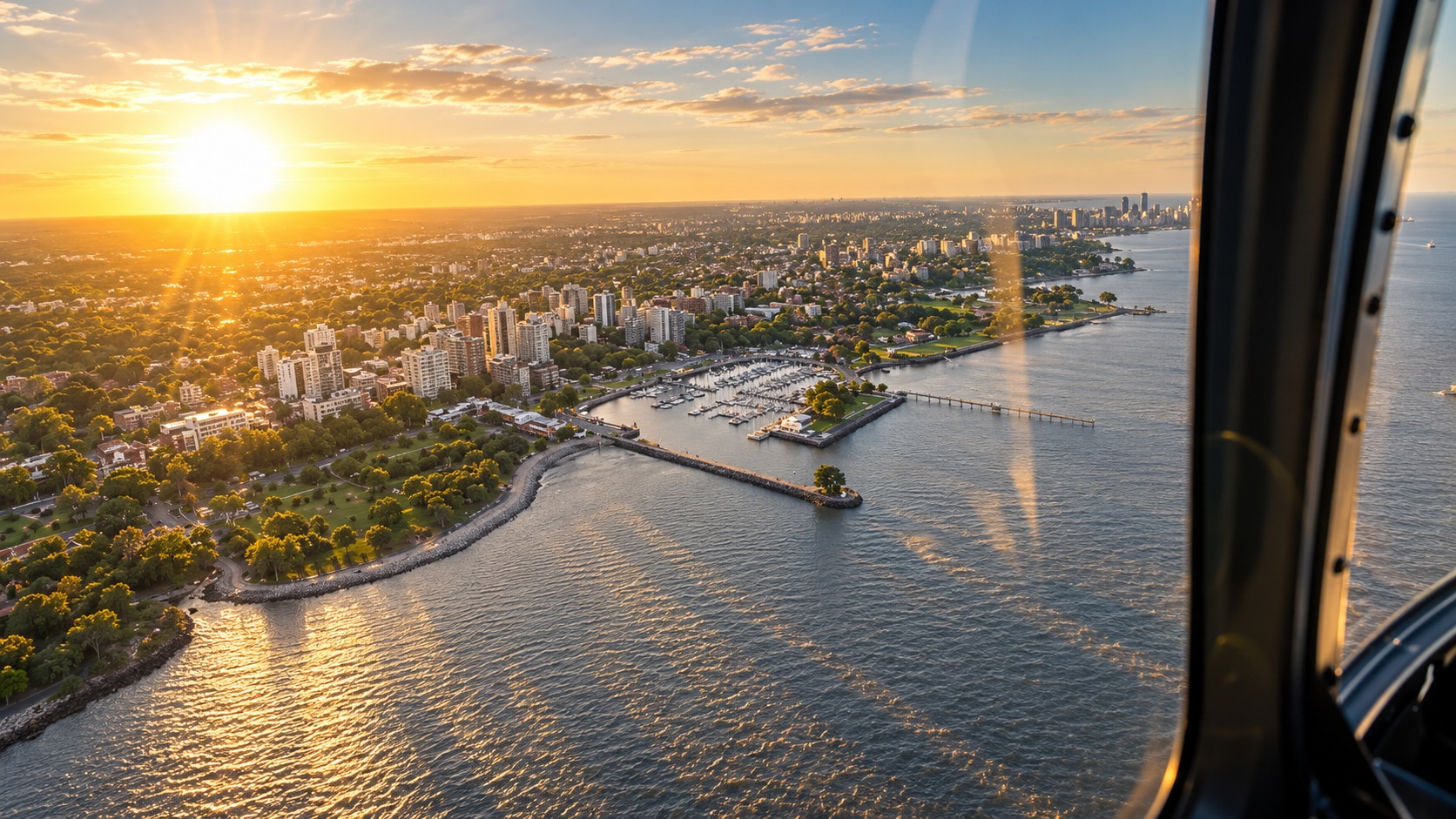 Helitour Golden Hour privado sobre Buenos Aires — hasta 3 personas — imagen 6