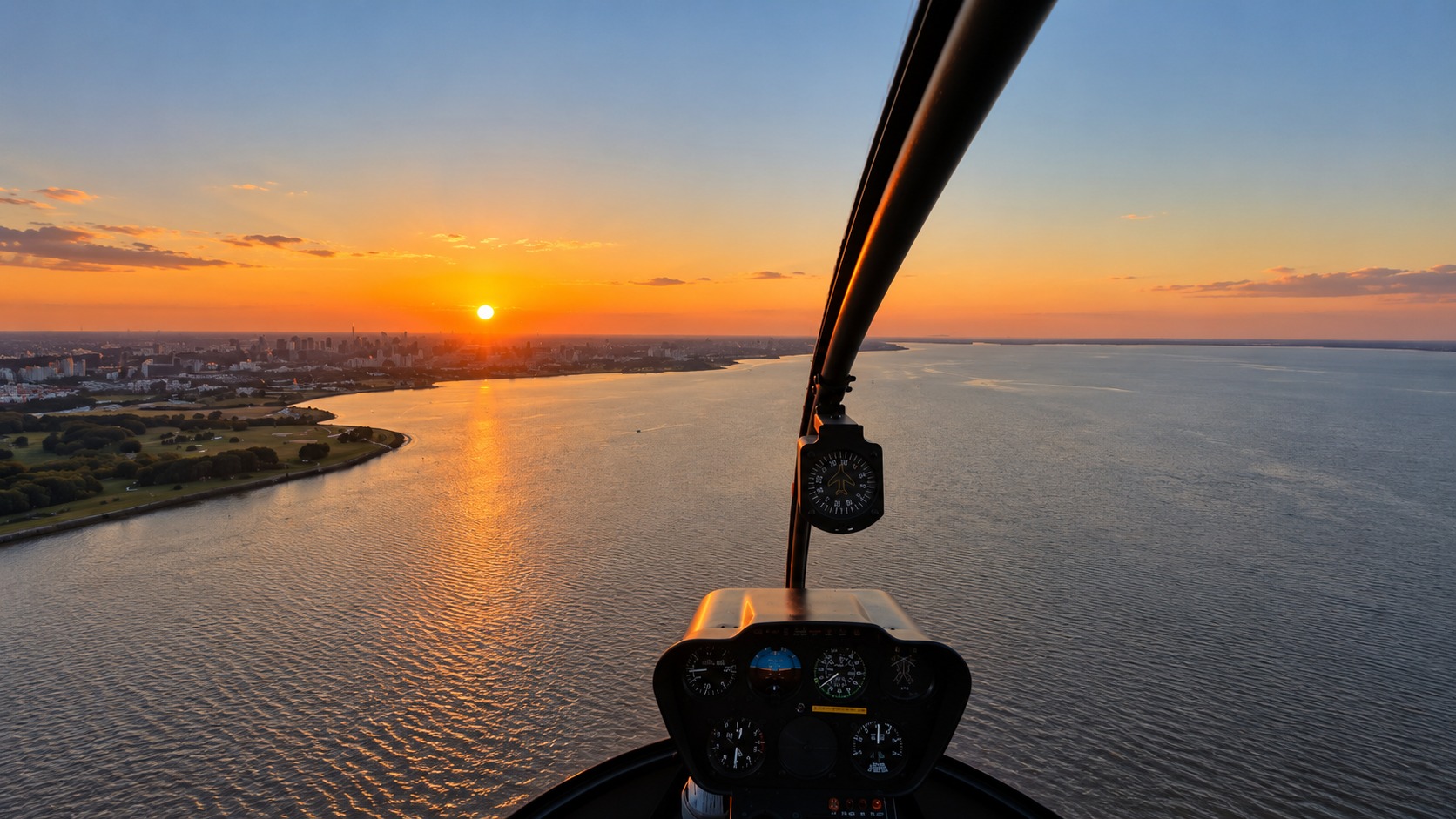 Helitour Golden Hour privado sobre Buenos Aires — hasta 3 personas — imagen 12