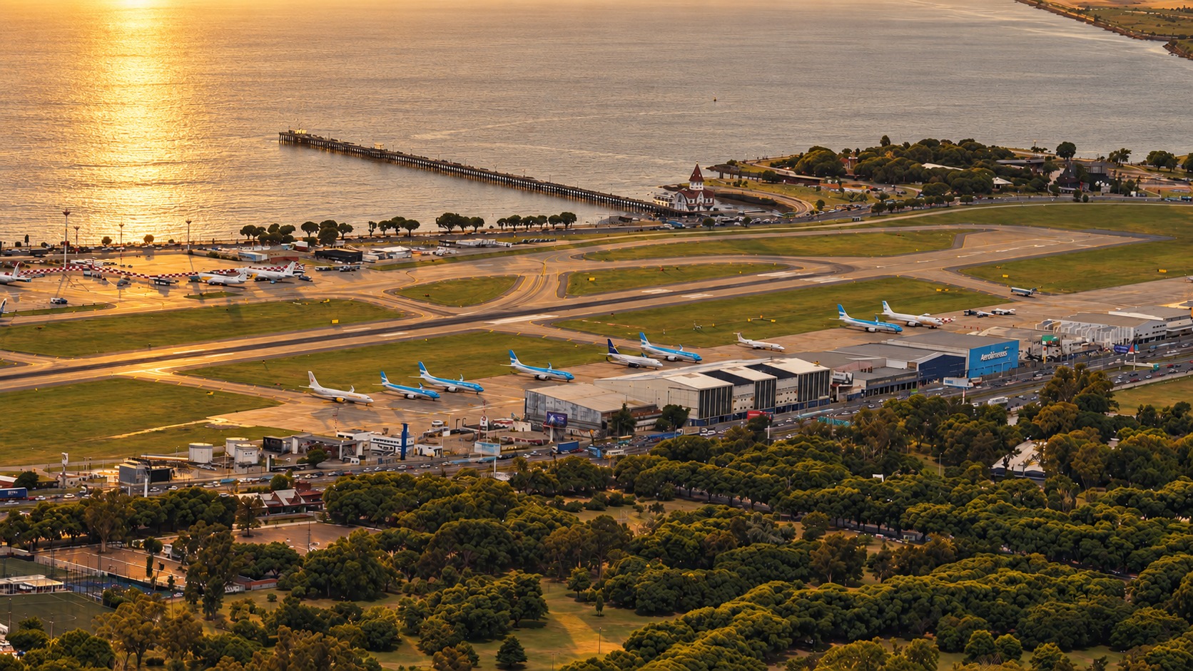 Helitour Golden Hour privado sobre Buenos Aires — hasta 3 personas — imagen 20
