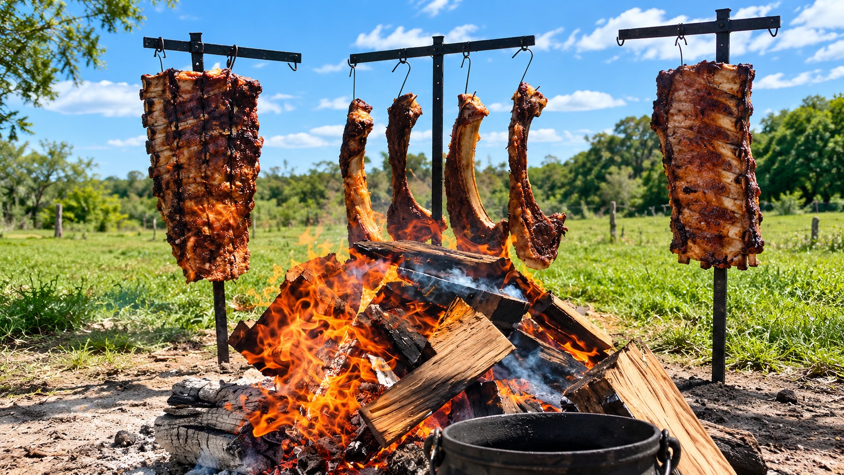 Día de campo en helicóptero hasta Luján con asado — hasta 3 personas — imagen 2