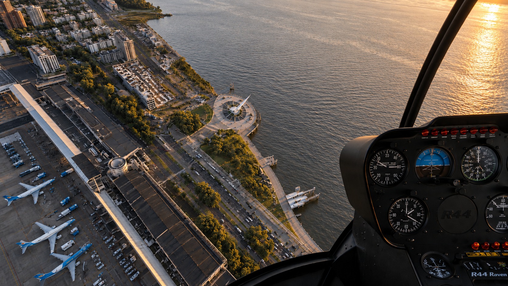 Helitour Golden Hour privado sobre Buenos Aires — hasta 3 personas — imagen 18
