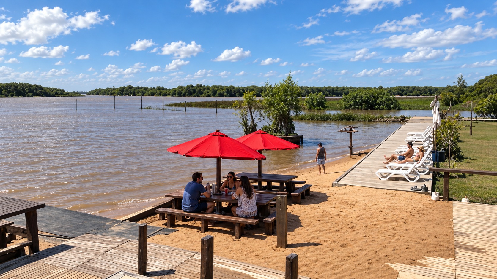Almuerzo en el Delta del Tigre en helicóptero — hasta 3 pasajeros — imagen 7