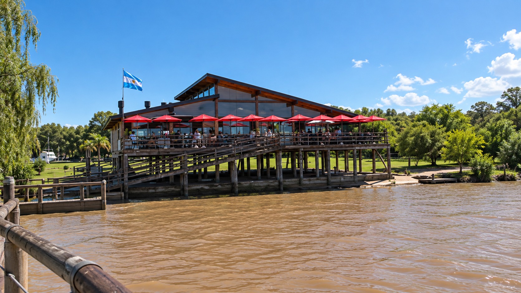 Almuerzo en el Delta del Tigre en helicóptero — hasta 3 pasajeros — imagen 9
