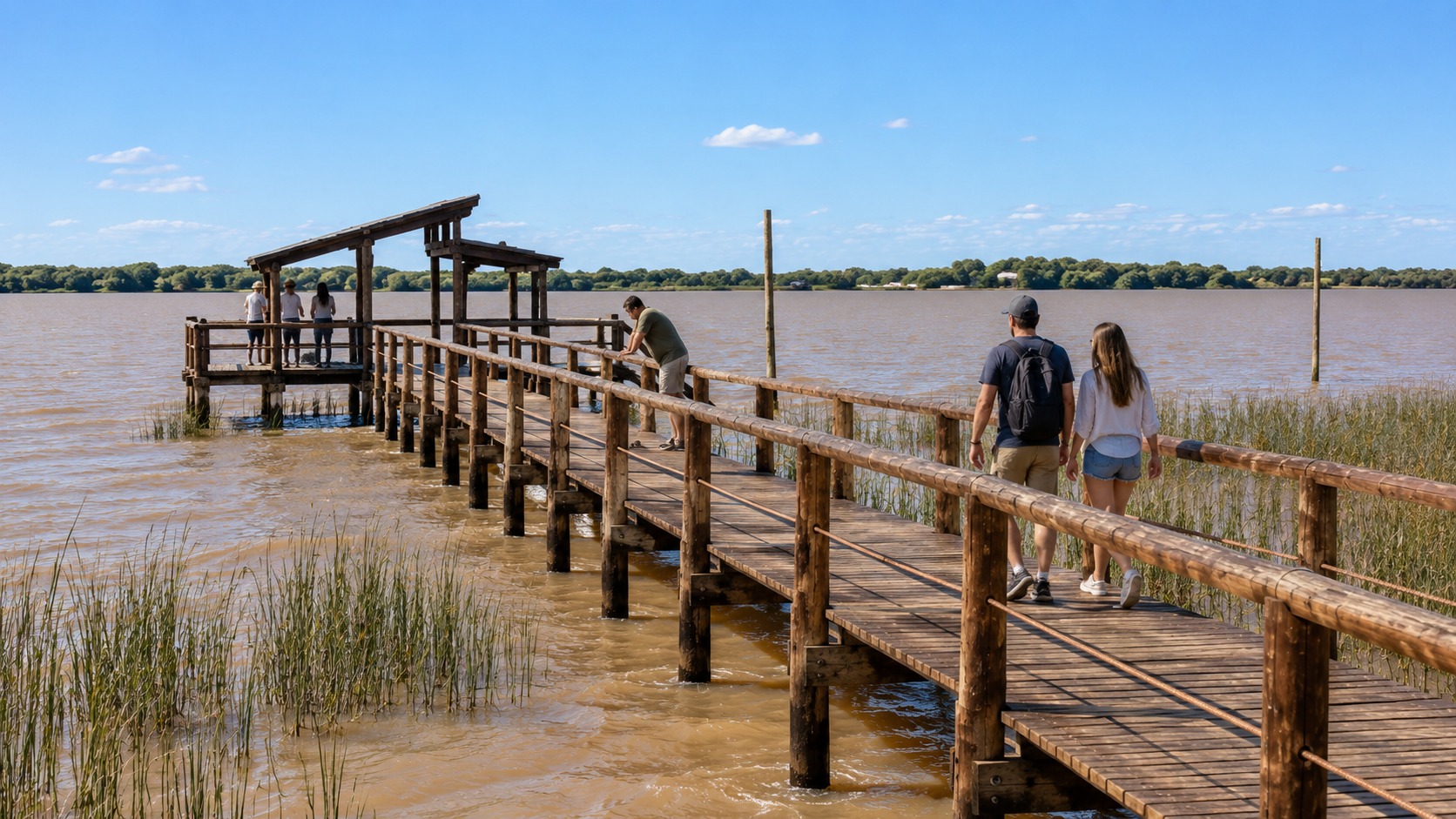 Almuerzo en el Delta del Tigre en helicóptero — hasta 3 pasajeros — imagen 12
