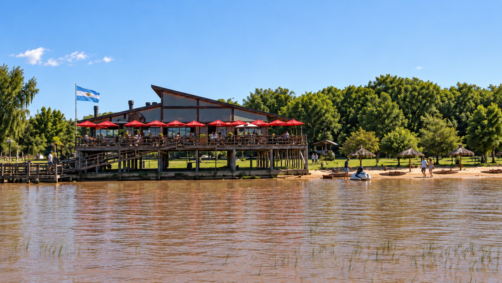 Almuerzo en el Delta del Tigre en helicóptero — hasta 3 pasajeros — imagen 13