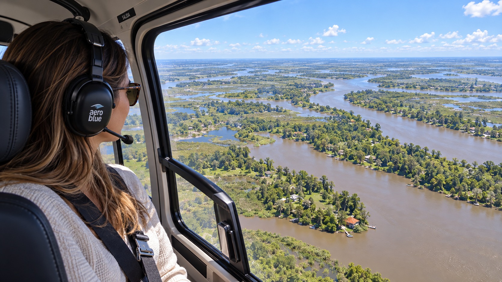 Almuerzo en el Delta del Tigre en helicóptero — hasta 3 pasajeros — imagen 30