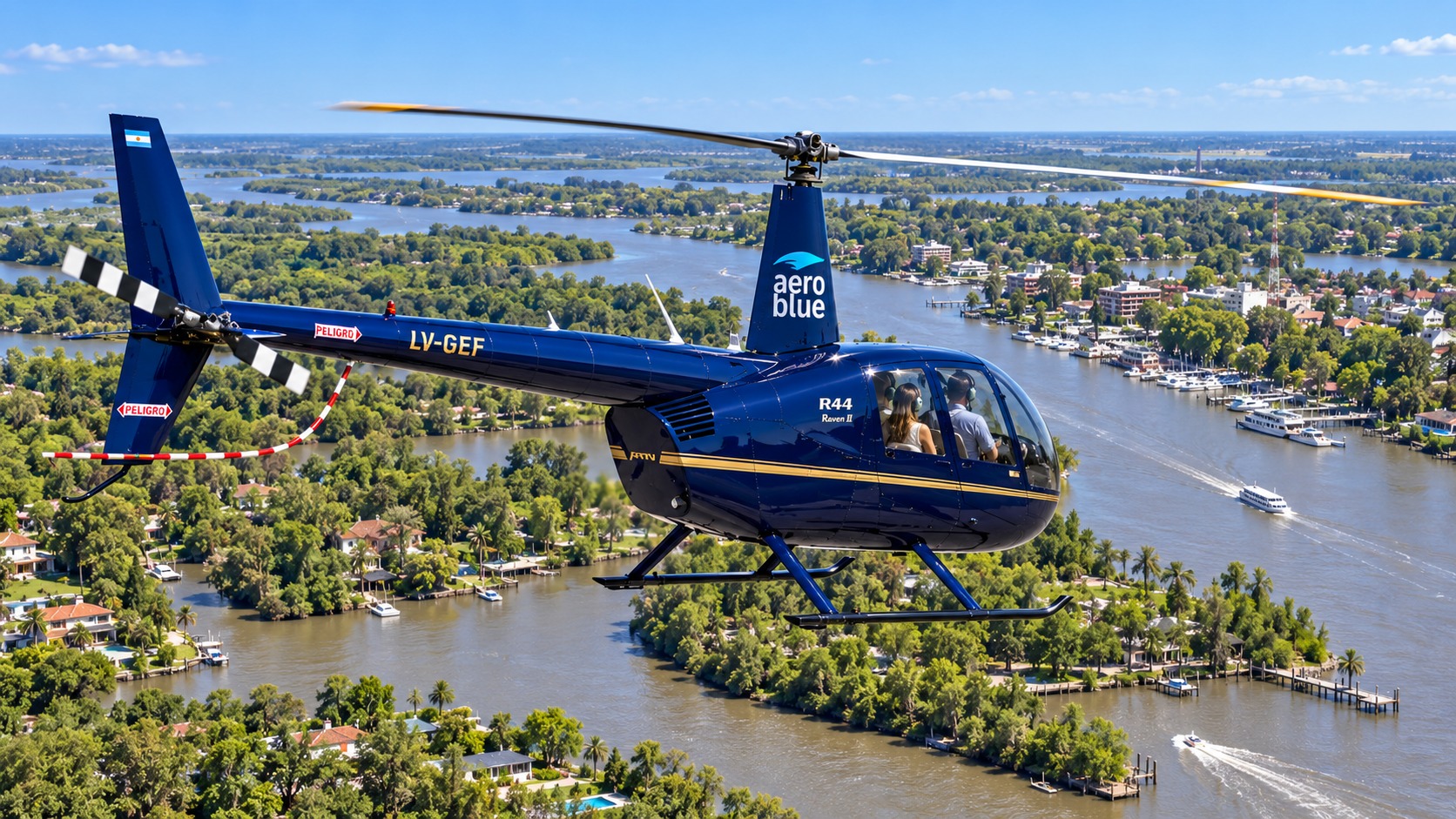 Helitour por Buenos Aires + almuerzo en el Delta — hasta 3 personas — imagen 4